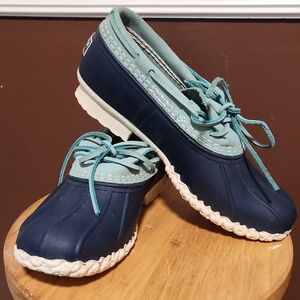 LL Bean Women's Blue and Duck Shoes